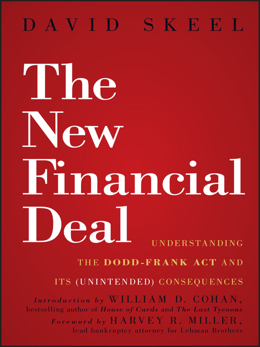 Title details for The New Financial Deal by David Skeel - Available